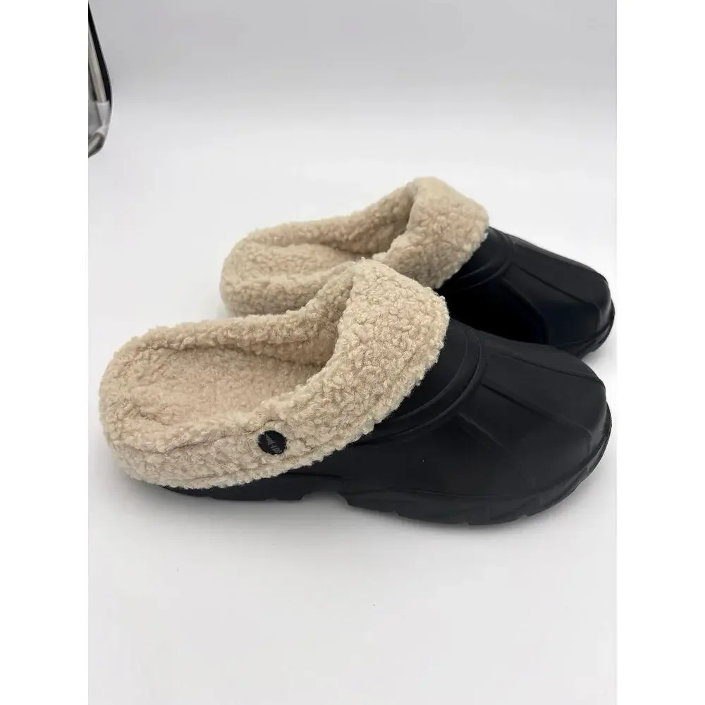 Bass Field Slide Sherpa Lined Slipper - Unisex Mens 8 / Womens 9 NEW